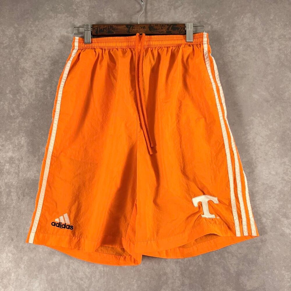 vintage 90s adidas tennessee volunteers nylon windbreaker shorts